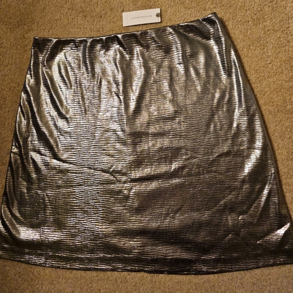 Anthropologie sleek mini skirt (NWT)